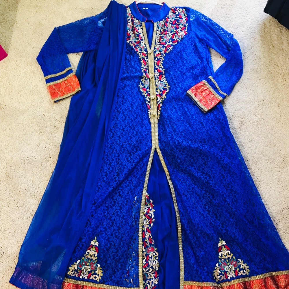 New net 3 piece maxi outfit